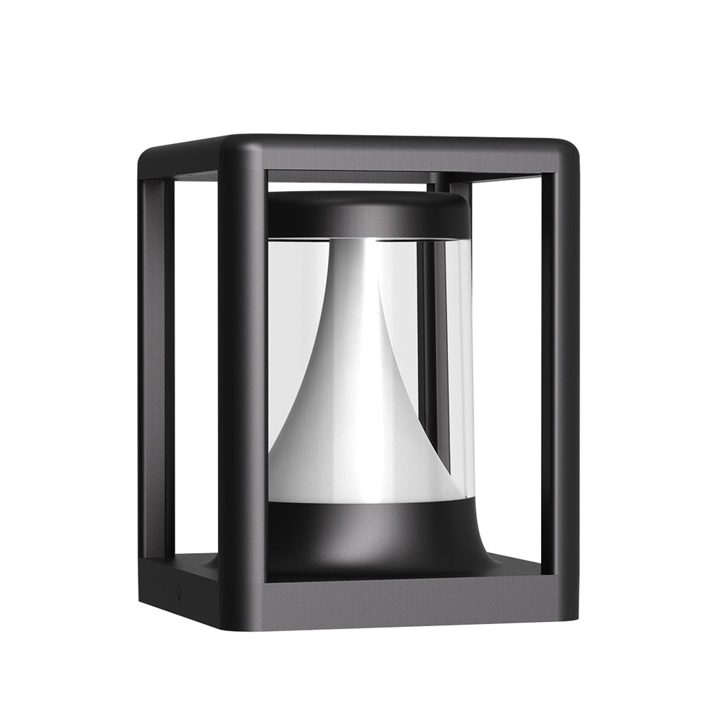 Lunan Aluminum Garden Stake Light, Scandinavian LED Bollard Design