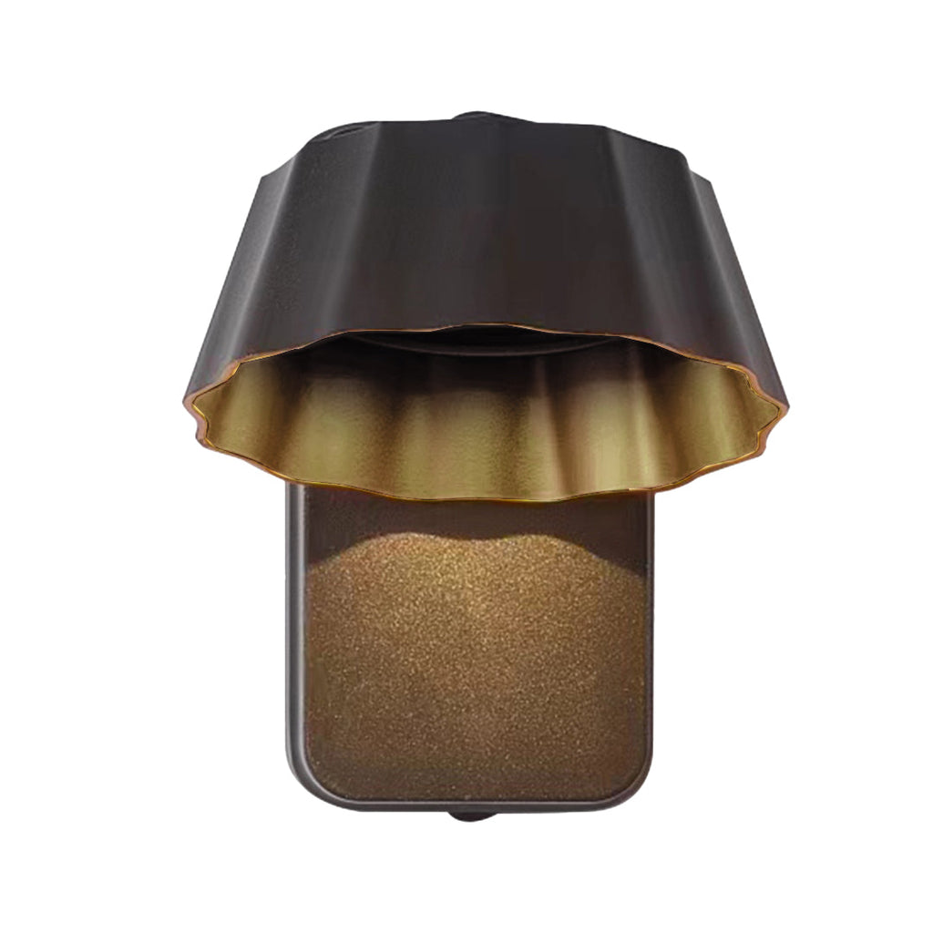 Adjustable Modern Outdoor Wall Sconce, Die-Cast Aluminum, 180° LED