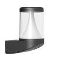 Marcus Nordic LED udendørs væglampe, sort aluminium, IP65-klassificeret
