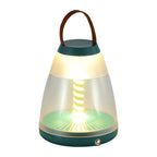 Rechargeable Touch Desk Lamp, Dimmable LED Table Light in Morandi Tones