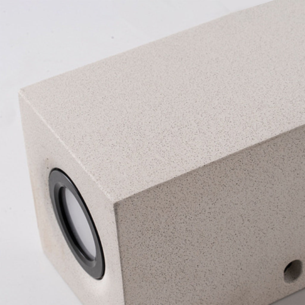 Steadfast Terrazzo Aluminium Udendørs Væglampe, Op-Ned LED Væglampe