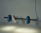 Cirkus Chandelier, integreret LED, bevægelige U-hoveder, lineær eller cirkulær