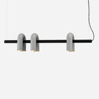 Cirkus Chandelier, integreret LED, bevægelige U-hoveder, lineær eller cirkulær