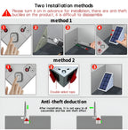 Specification panel: Clérachic step light, 13 LEDs, 800 mAh battery, IP67 and 80 lumens.