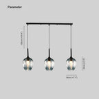 Clérachic All-Glass Pendant Light for Kitchen Island — gallery 07, BT1272.