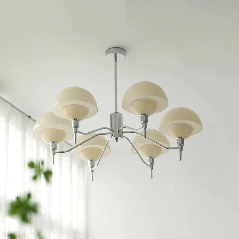 Clérachic Beige Glass Pendant Light for Bedroom — gallery 03, 6 8b4eead7 d245 4627 a2e2 ad1c39f8e425.
