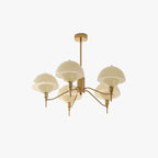 Clérachic Beige Glass Pendant Light for Bedroom — gallery 09, HD301.