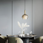 Clérachic Cognac Glass Pendant Light for Bedside — gallery 01, 5ba192d7 6f36 4459 b27b 9ba662d46363.