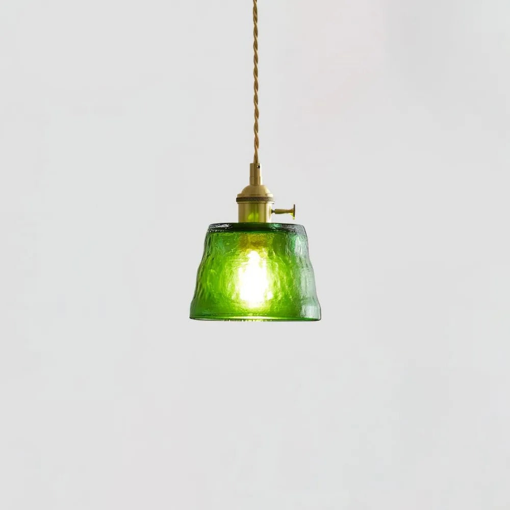 Clérachic Coloured Glass Pendant Light for Kitchen Island — gallery 12, imgi 11 Glass Cup Pendant Lamp 10.