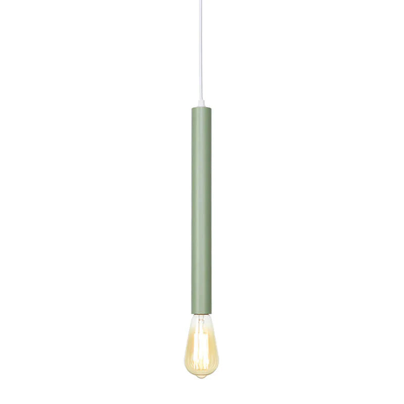 Clérachic Coloured Metal Pendant Light for Study — gallery 07, MacaroonLongStrip1 LightMiniPendantLight 2.