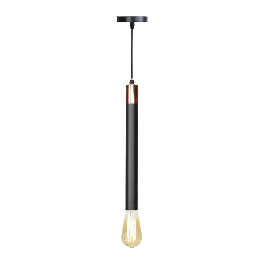 Clérachic Coloured Metal Pendant Light for Study — gallery 09, MacaroonLongStrip1 LightMiniPendantLight 1.