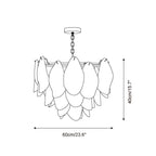 Clérachic wireframe diagram of the Medium size: 60cm/23.6" wide by 40cm/15.7" tall.