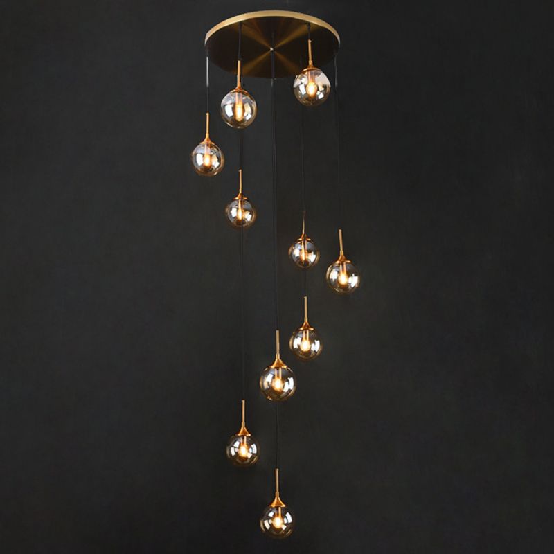 Clérachic Glass Spiral Chandelier for Stairwell — gallery 02, 1200x1200 b7a9b13b 1e03 42d7 8e18 69c346343780.