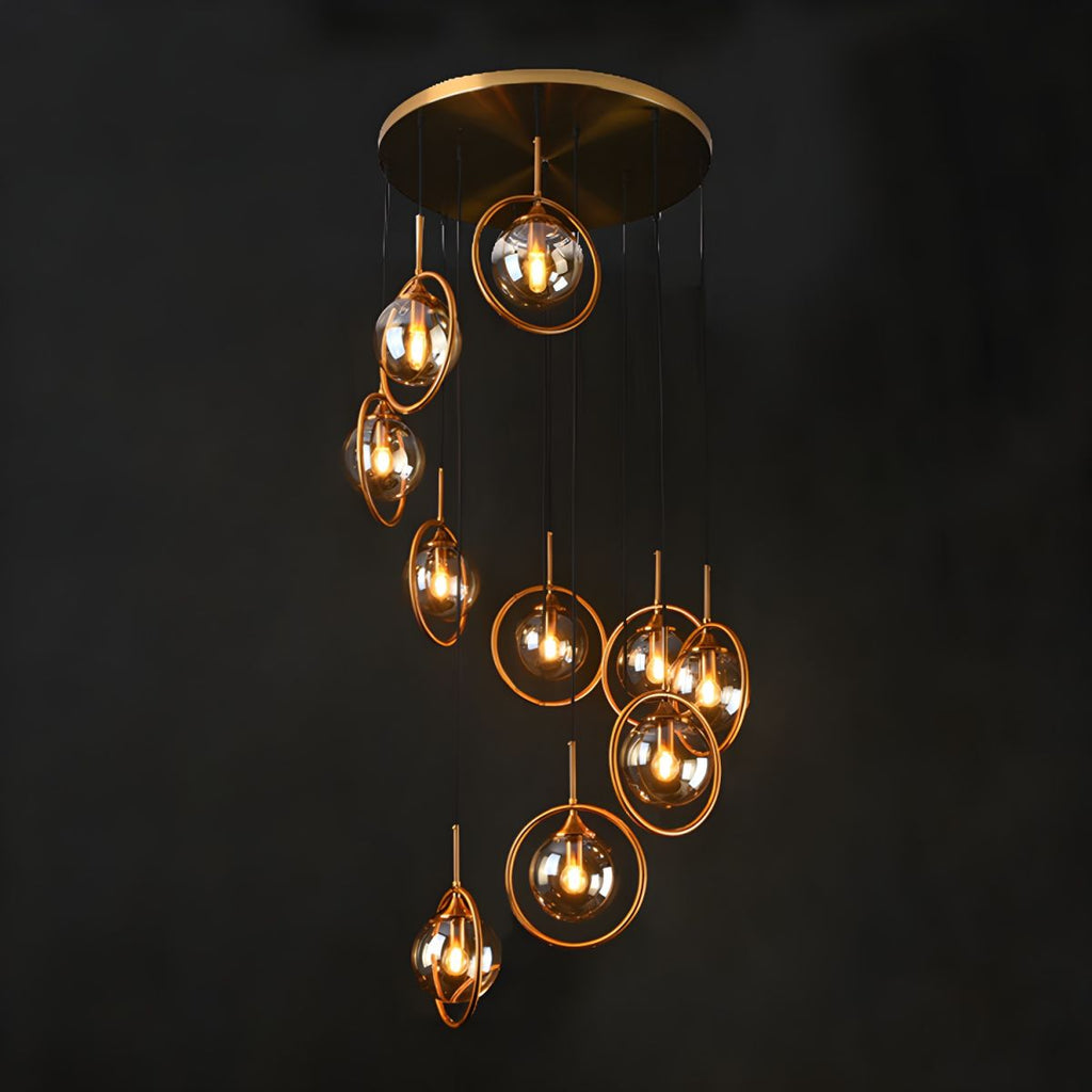 Clérachic Glass Spiral Chandelier for Stairwell — gallery 05, 1200x1200 4 ead51f97 2baf 4ca9 b6f3 530ade87da96.