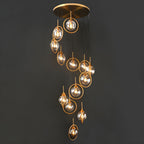 Clérachic Glass Spiral Chandelier for Stairwell — gallery 10, 1200x1200 3 b238616f c507 4e84 96c0 a58fa22ab907.
