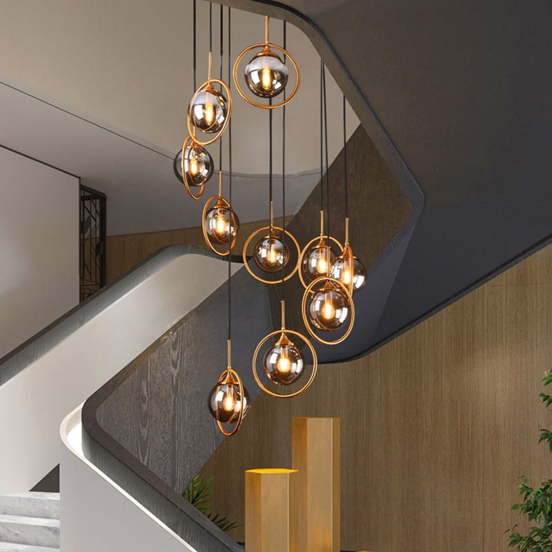 Clérachic Glass Spiral Chandelier for Stairwell — gallery 14, 1200x1200 8 fab0c737 68d4 46b0 a33d 31f32bf846f7.