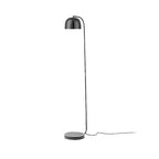 Dimension drawing of the grant floor lamp, in outline against white.
