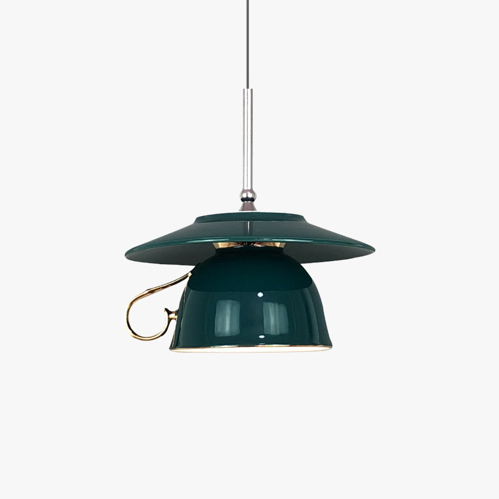 Clérachic Green Ceramic Pendant Light for Desk — gallery 02, GC013 33b947d6 003c 44ab 843a b130120284b1.