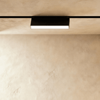 Clérachic box floodlight in the longer size, the lit underside spanning the full length of the housing.