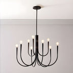 Clérachic Metal Glass Chandelier for Dining Table — gallery 02, 2 6d3044a1 422c 4925 b50e 9580a0253b76.