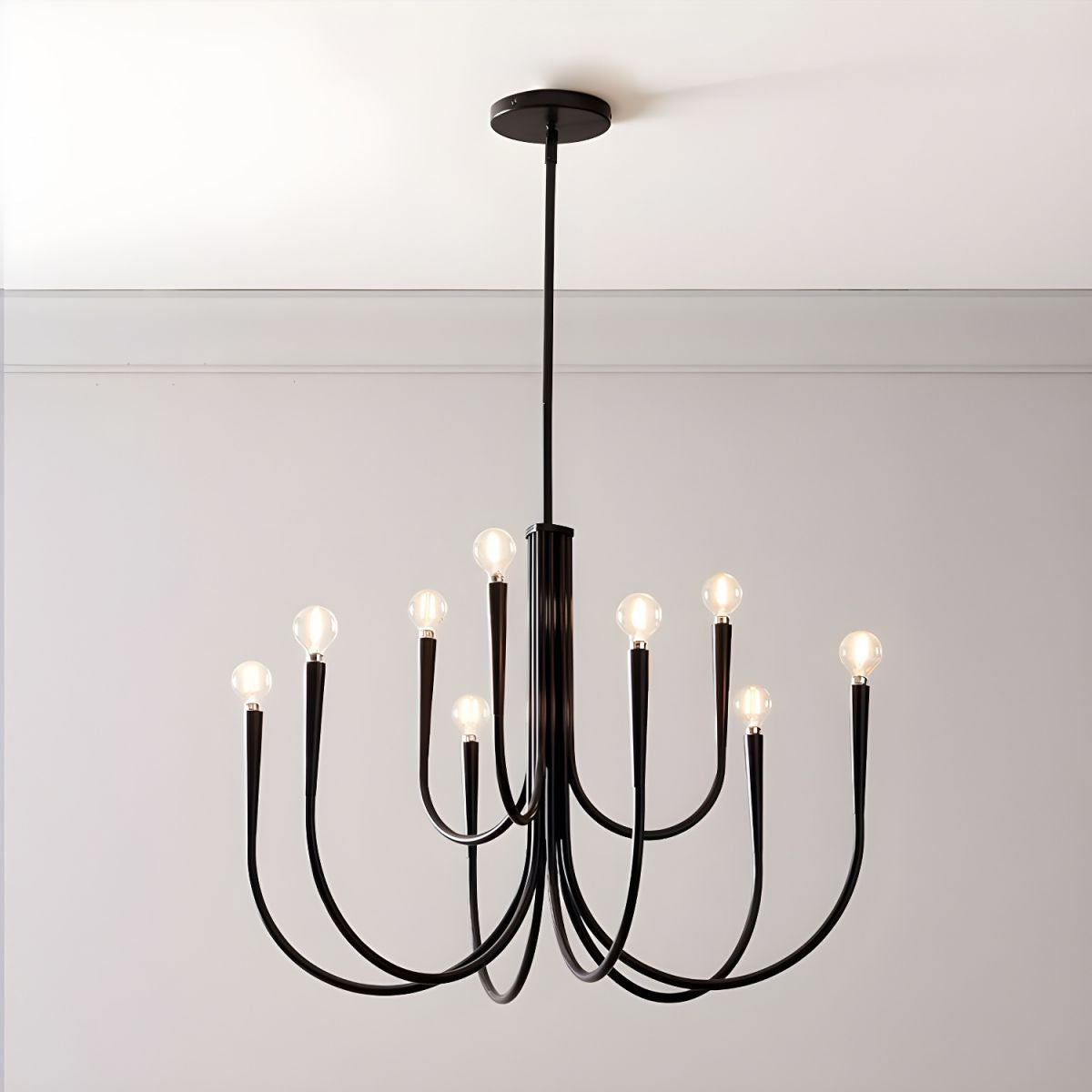 Clérachic Metal Glass Chandelier for Dining Table — gallery 02, 2 6d3044a1 422c 4925 b50e 9580a0253b76.