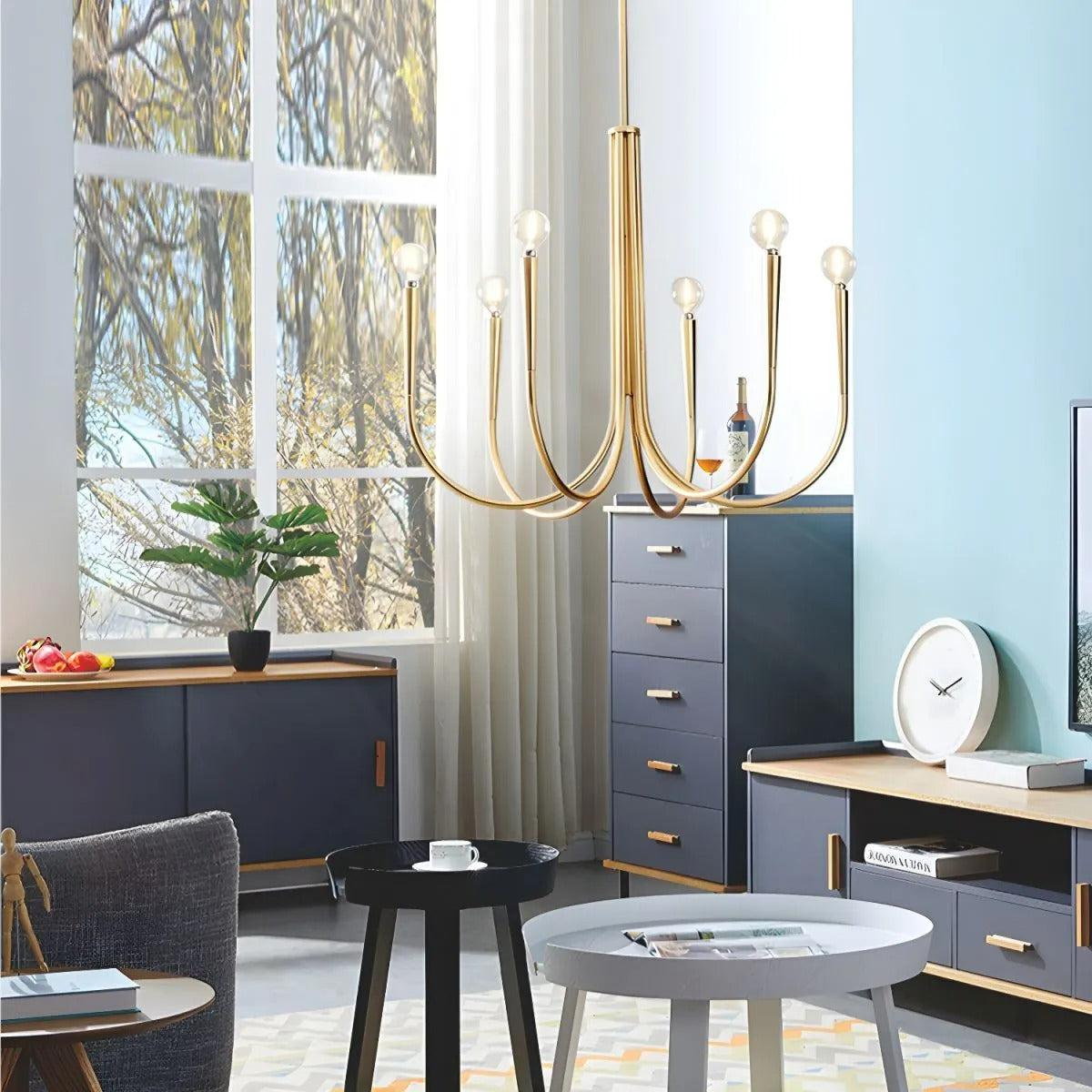 Clérachic Metal Glass Chandelier for Dining Table — gallery 08, imgi 6 1200x1200 2 5d522c11 1ae2 405b 956f 53ab9.