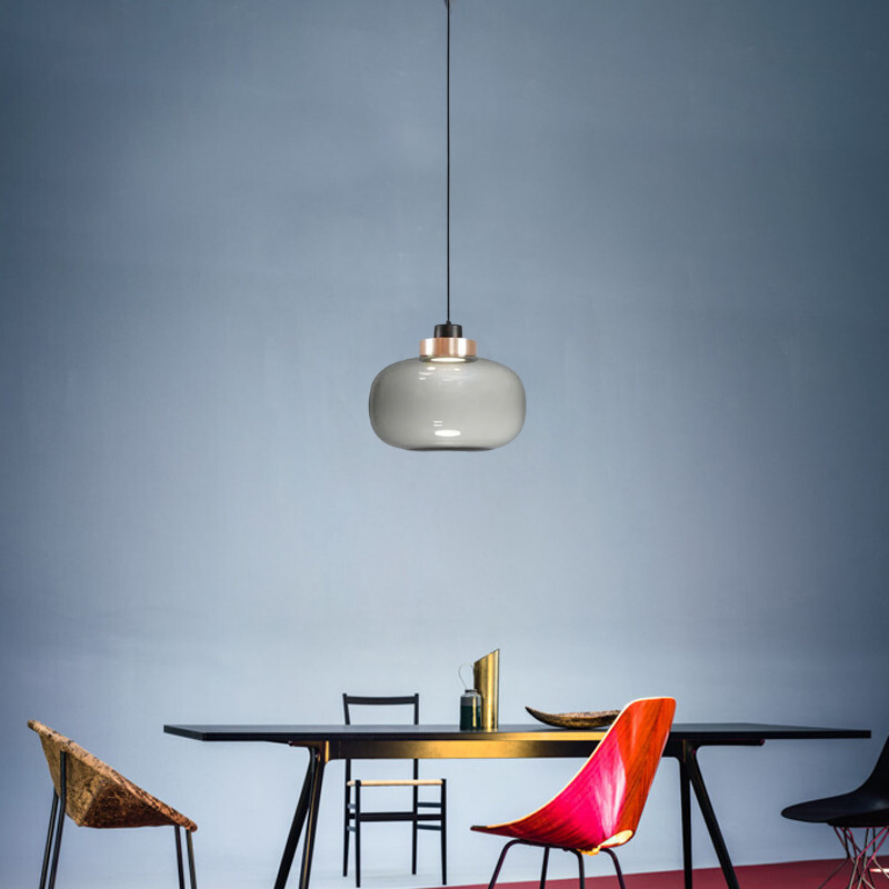 Clérachic Metal Glass Pendant Light for Reading Nook — gallery 02, 1 f662cb16 25eb 423c afa0 e2c750db7ae5.