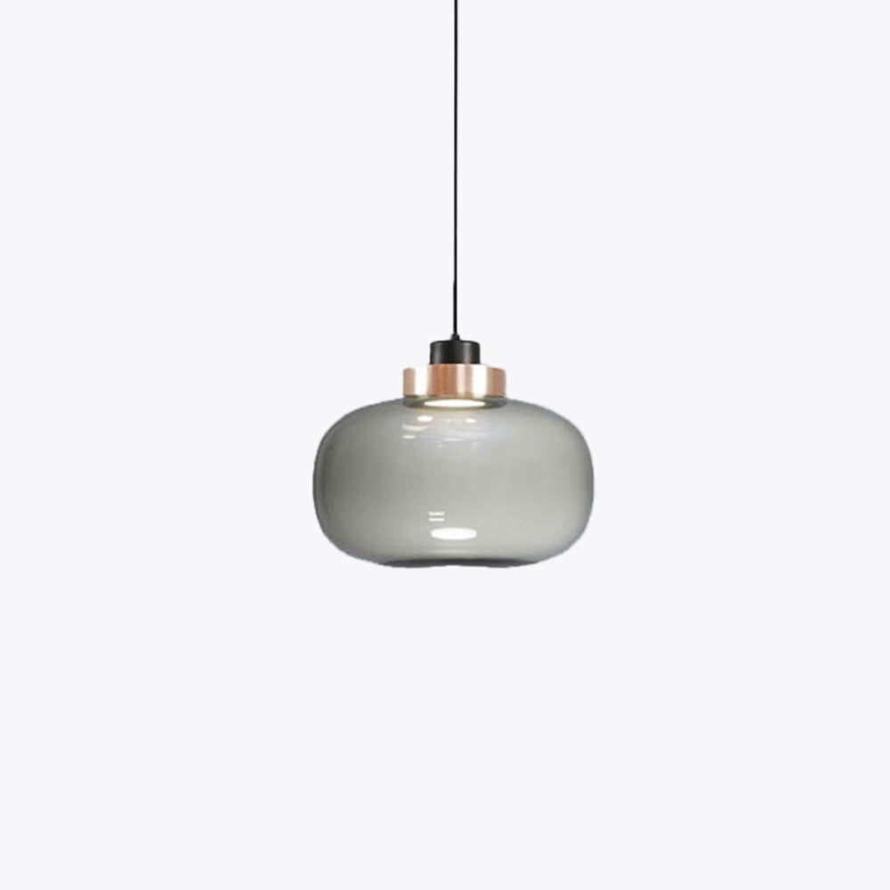 Clérachic Metal Glass Pendant Light for Reading Nook — gallery 03, HD261.