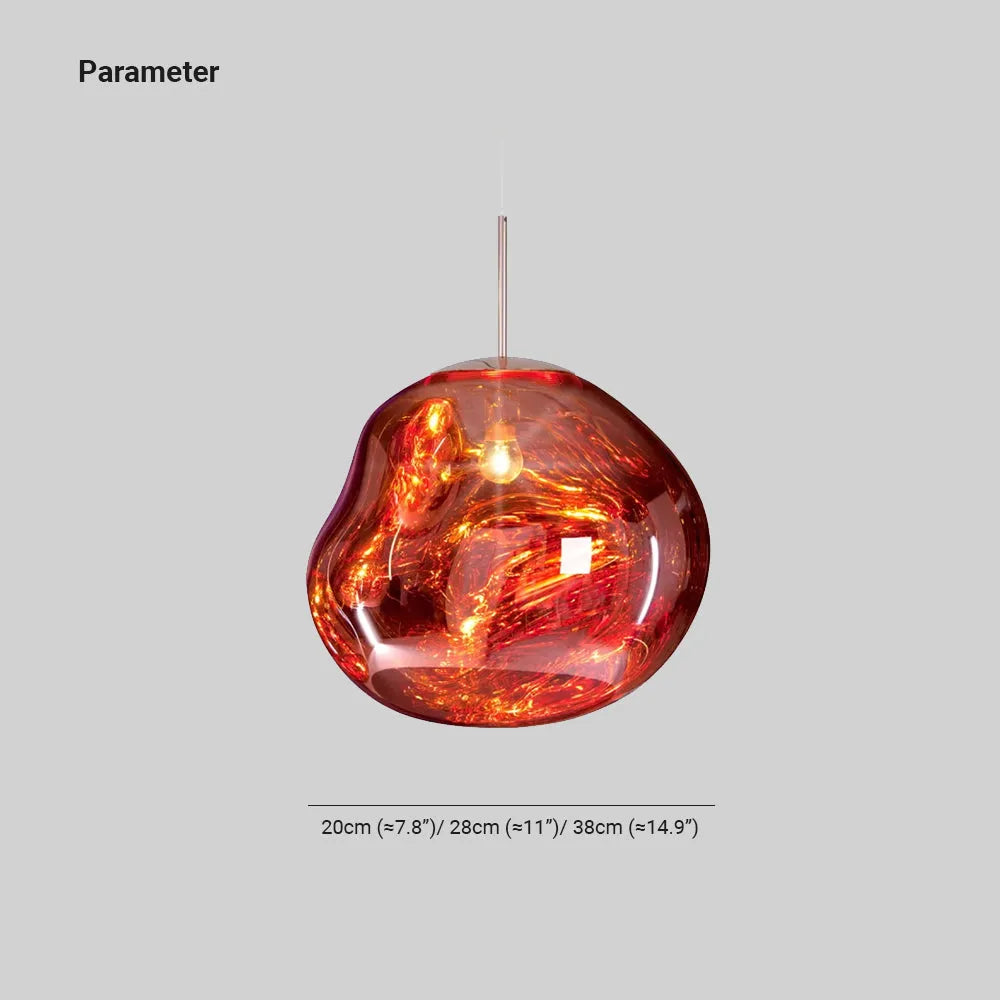 Clérachic Organic Acrylic Pendant Light for Island — gallery 07, LZ196 20cm 28cm 38cm.