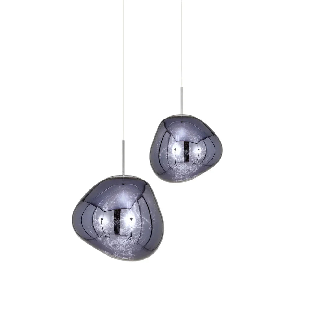 Clérachic Organic Acrylic Pendant Light for Island — gallery 20, smoke.