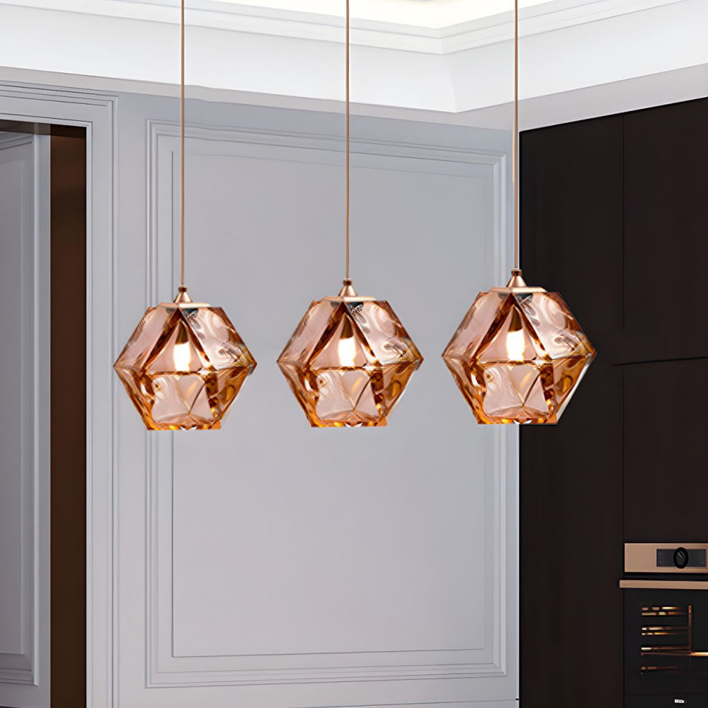 Clérachic Polygonal Glass Pendant Light for Dining Table — gallery 05, 5 b4102886 ccba 42bd a913 9af270dcf2b4.