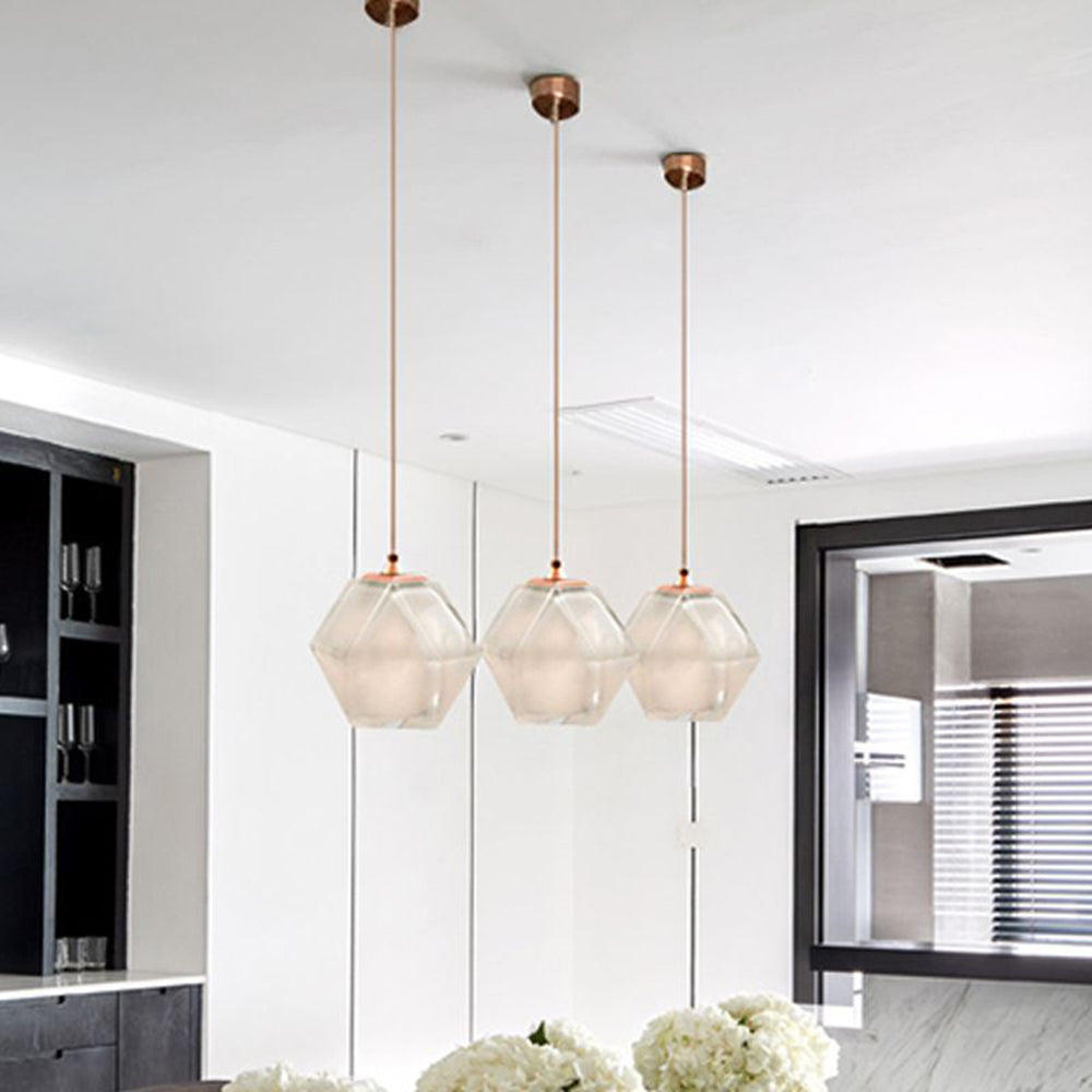 Clérachic Polygonal Glass Pendant Light for Dining Table — gallery 06, 1 45a9ed8c 07e3 40ad 9c89 e73cfd628e4f.