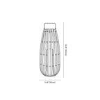 Clérachic light dimension drawing, 3 of 3, every measurement marked in centimetres and inches.