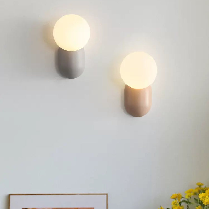 Clérachic Resin Glass Wall Sconce for Bedroom — gallery 07, O1CN01YjE9uT1ENlVCjrGxN 2210836920340.