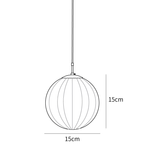 Clérachic light dimension drawing, every measurement marked in centimetres and inches, on a plain white ground.