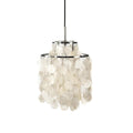 Shell Disc Chandelier from Clérachic.