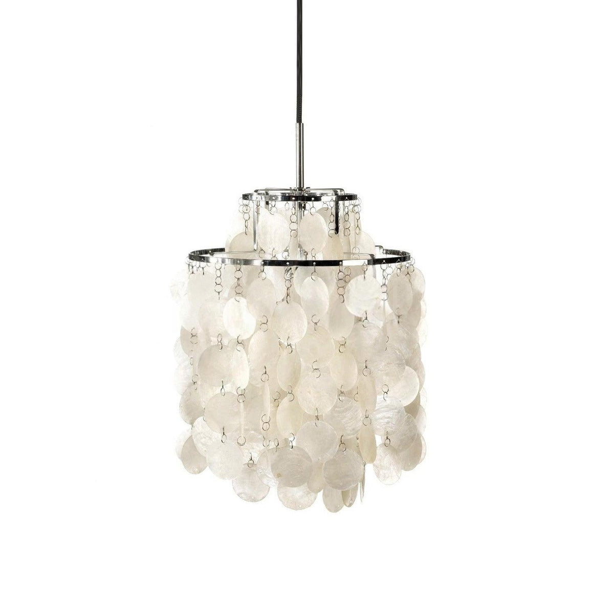 Shell Disc Chandelier from Clérachic.