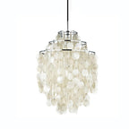 Shell Disc Chandelier from Clérachic.