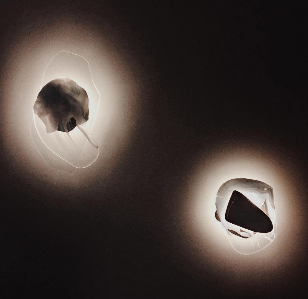 Clérachic Swirl Glass Wall Sconce for Bedroom — gallery 20, DC1725WallLamp 6.