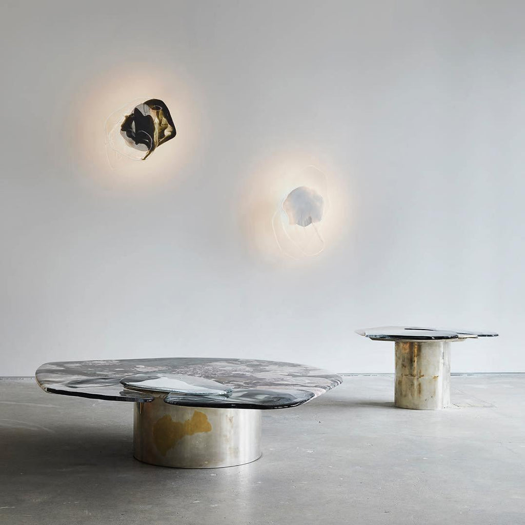 Clérachic Swirl Glass Wall Sconce for Bedroom — gallery 22, DC1725WallLamp 8 bc9d08c6 d04b 4c73 a2a1 511c0e5.