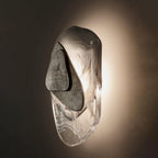Clérachic Swirl Glass Wall Sconce for Bedroom — gallery 34, DC1725WallLamp 25.