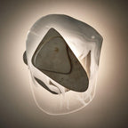 Clérachic Swirl Glass Wall Sconce for Bedroom — gallery 35, DC1725WallLamp 27.