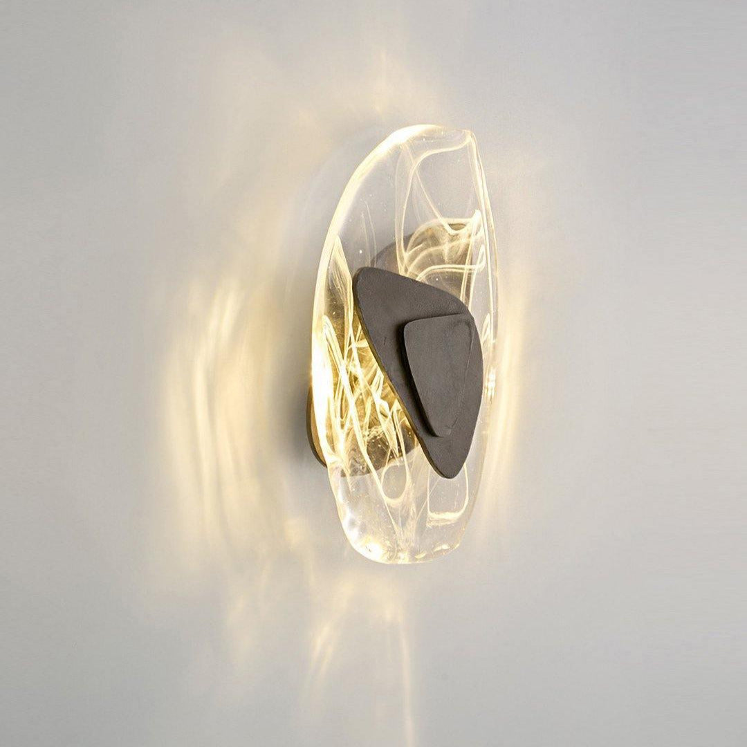 Clérachic Swirl Glass Wall Sconce for Bedroom — gallery 36, DC1725WallLamp 29.