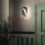 Clérachic Swirl Glass Wall Sconce for Bedroom — gallery 38, DC1725WallLamp 32.
