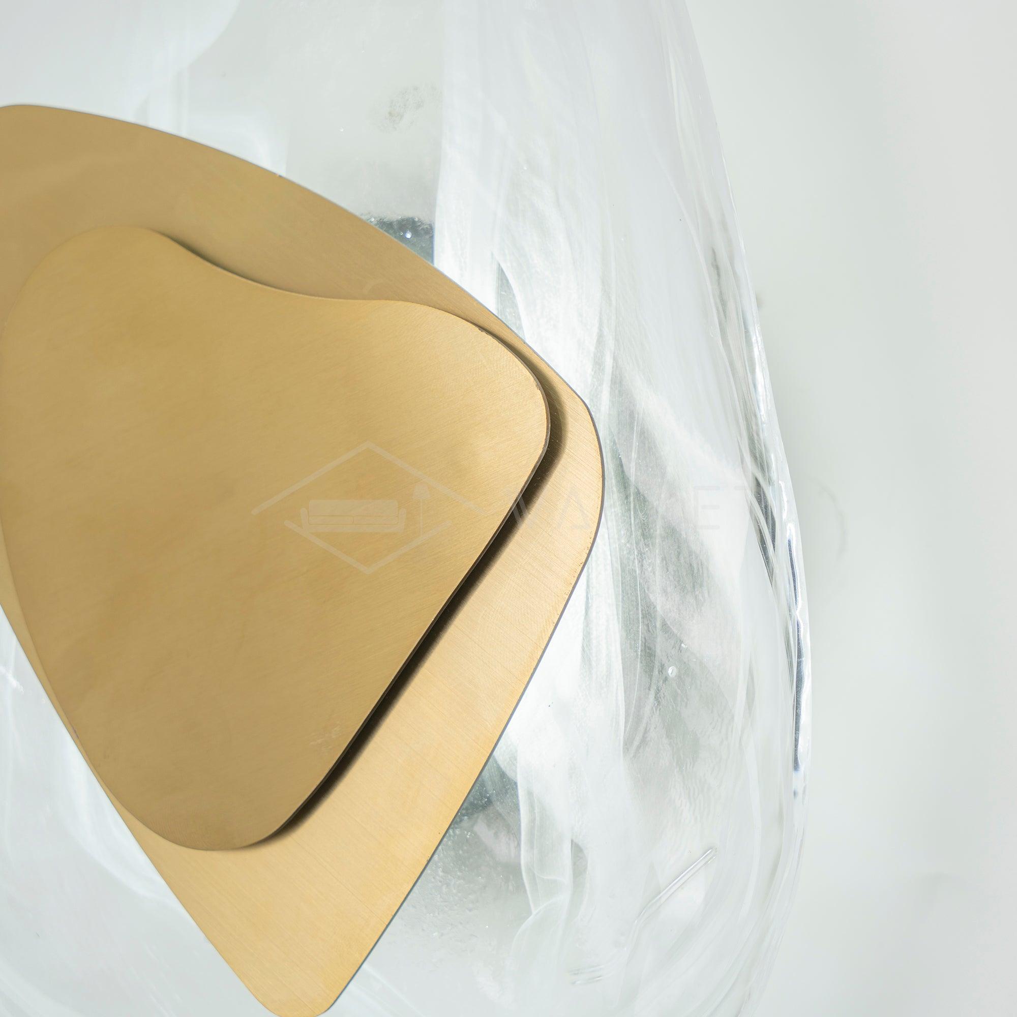 Clérachic Swirl Glass Wall Sconce for Bedroom — gallery 44, DC 1725 Wall Lamp 8 352ec524 c06e 4df8 aefc 74b8.
