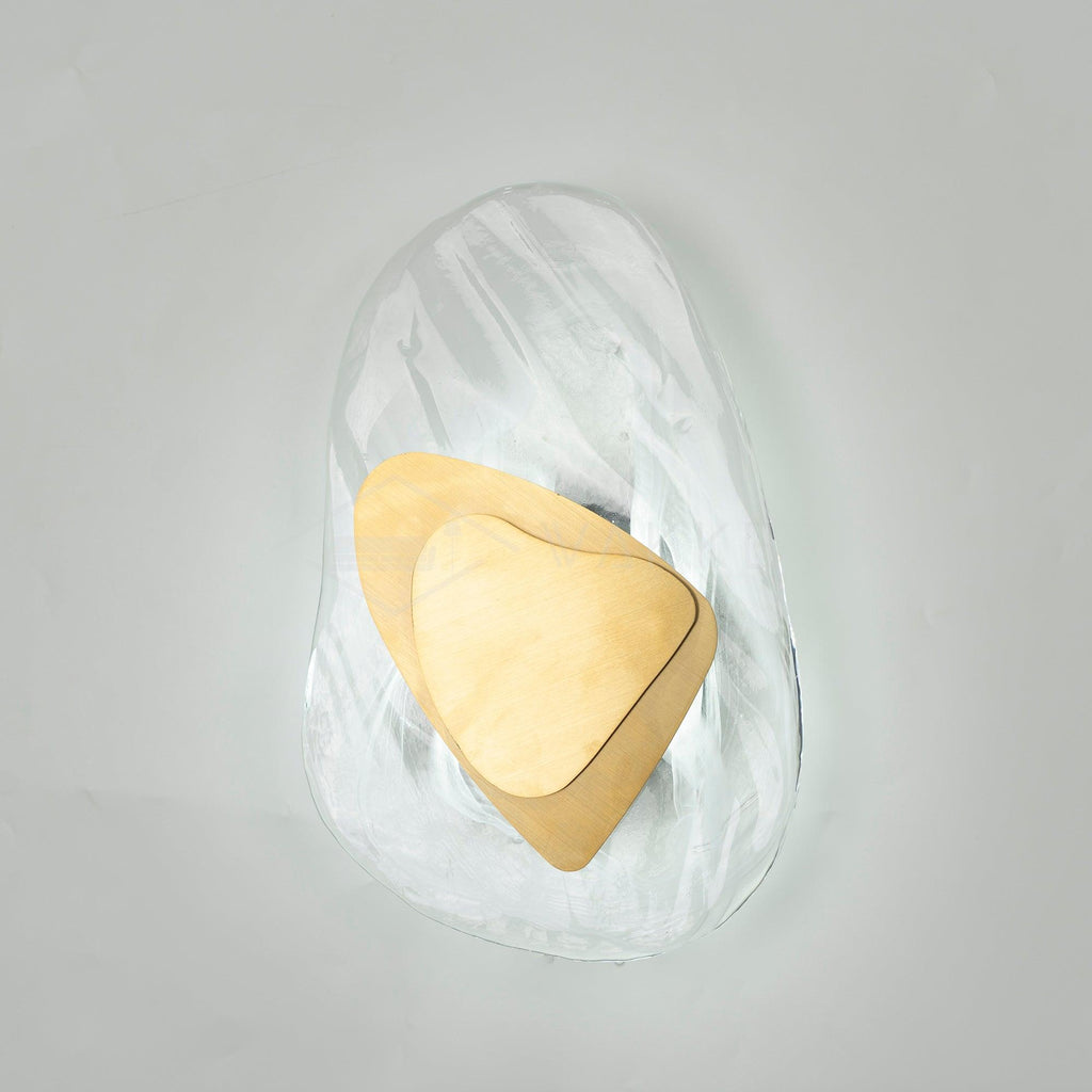 Clérachic Swirl Glass Wall Sconce for Bedroom — gallery 47, DC 1725 Wall Lamp 3 b5bd6c3e c217 4219 9060 c44f.
