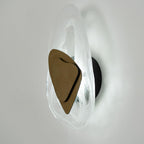 Clérachic Swirl Glass Wall Sconce for Bedroom — gallery 53, DC1725 Wall Lamp 109 00fdcef8 5cd9 4618 8e52 5cd.