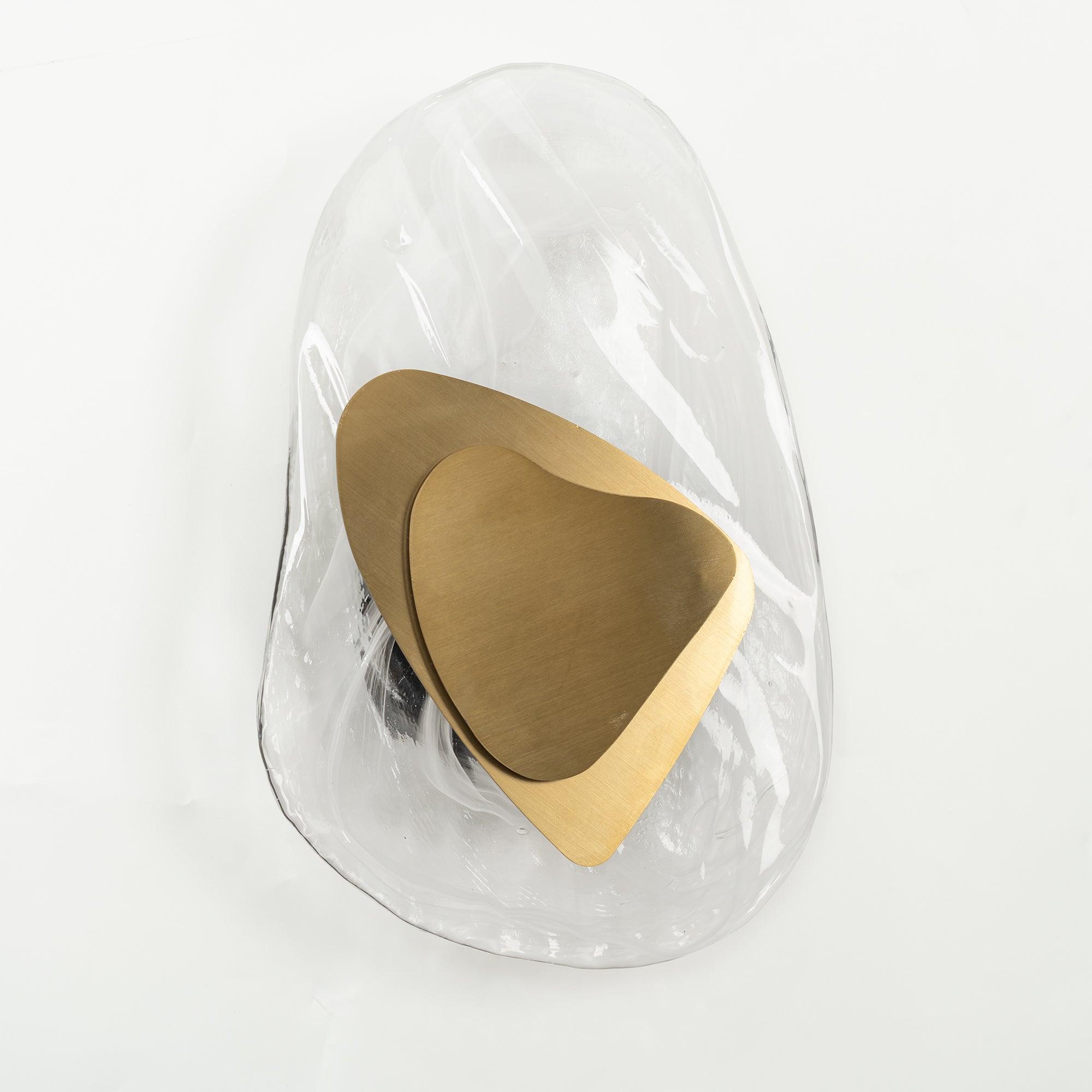 Clérachic Swirl Glass Wall Sconce for Bedroom — gallery 60, DC1725 Wall Lamp 111 b2f541cf 3bb5 4615 ae7e efe.