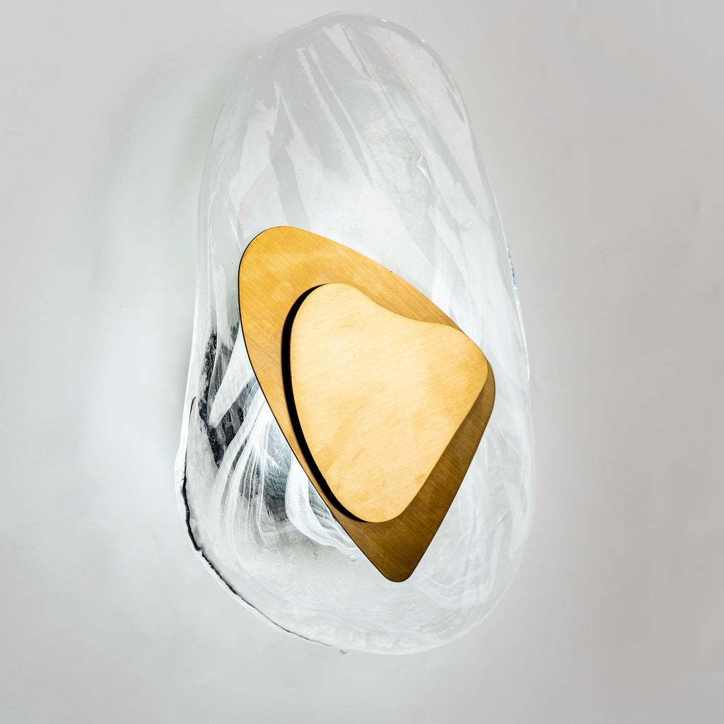 Clérachic Swirl Glass Wall Sconce for Bedroom — gallery 62, DC1725 Wall Lamp 113 36e5f43c 5298 474a 8fec 921.