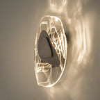 Clérachic Swirl Glass Wall Sconce for Bedroom — gallery 68, DC1725 Wall Lamp 104.